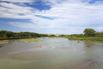 North Platte River, western Nebraska, along state highway 26