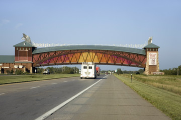 Great Platte River Road Archway Monument, Lincoln Highway, Interstate 80, Kearney, Nebraska