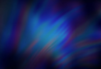 Dark Purple vector blurred shine abstract texture.