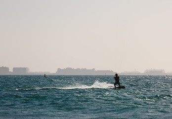 Kitesurfing, Kiteboarding action photos sea sport extreme