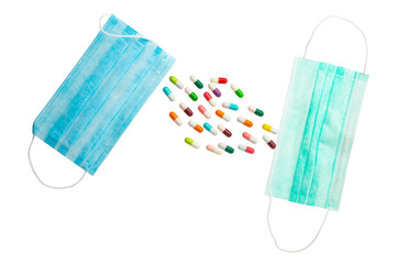  medical mask isolated