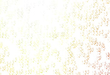 Light Red, Yellow vector background with triangles.