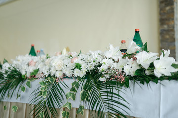 Beautifully decorated tables for special events