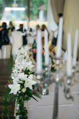 Beautifully decorated tables for special events