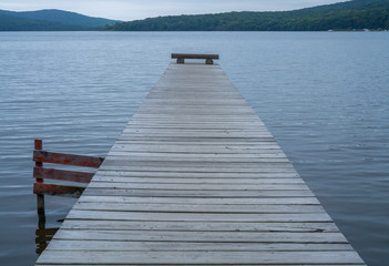 Fototapeta premium Drewniany most