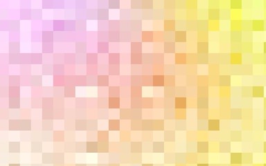 Fototapeta premium Light Pink, Yellow vector blurry rectangular background. Geometric background in square style with gradient. The pattern can be used for brand-new background.