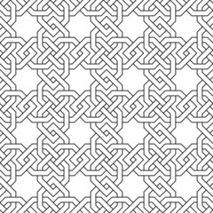 Fototapeta premium Abstract geometric pattern with complex lines.