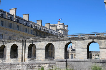 Fototapeta premium The Vincennes is historical castle located at the east of Paris, France.