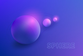 Balls purple layout