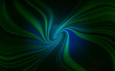 Fototapeta premium Dark Green vector layout with curved lines. A sample with colorful lines, shapes. Abstract style for your business design.