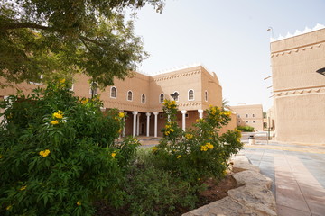 Riyadh - Riyadh / Saudi Arabia - March 07  2020: View of The Murabba Palace Qasr al Murabba is Historic Building