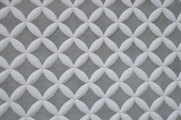 テクスチャ―　七宝文様の土壁　seamless circle pattern