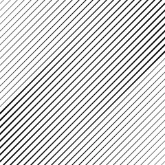 Diagonal different black vector stripes. Monochrome background. Oblique pattern. Vector illustration. Trendy element for web pages, prints, textile and template design