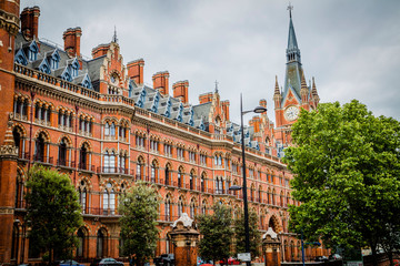 St. Pancras train station, London