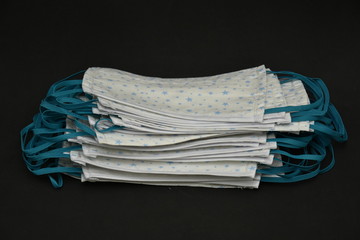 homemade protective mask , cotton masks ,Coronavirus masks (COVID-19) march 2020