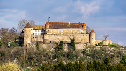 Fototapeta na wymiar Burg Stettenfels