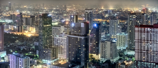 Night Glimpse of Bangkok