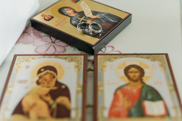 Fototapeta premium All the details of a church wedding