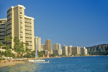 Waikiki Beach, Honolulu, Hawaii