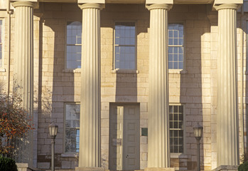 Old State Capitol of Iowa, Iowa City, Iowa