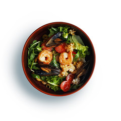 appetizing appetizer, gourmet restaurant dish is a classic serving.