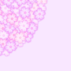 Cherry blossom background material　桜の花の背景素材