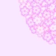 Cherry blossom background material　桜の花の背景素材