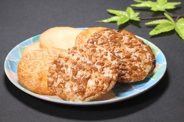 煎餅盛り合わせ