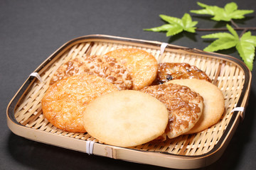 煎餅盛り合わせ