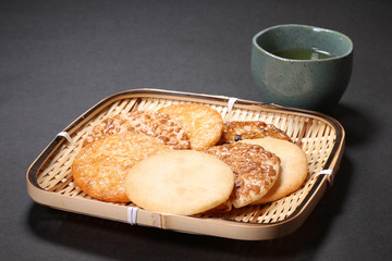 煎餅盛り合わせ