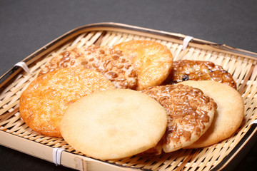 煎餅盛り合わせ