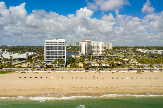 Fort Lauderdale Beaches closed during Spring Break 2020 Coronavirus Covid 19 pandemic