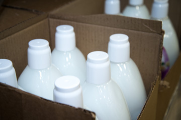 Cleaning products.Wholesale of hygiene products during the viral epidemic