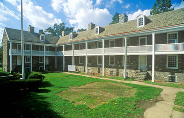 Historic barracks in Trenton, NJ