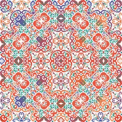 Antique talavera tiles patchwork.