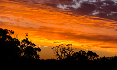 Sunset at Mungo National Park, Australia