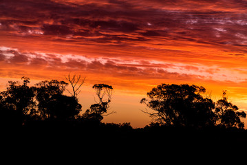 Sunset at Mungo National Park, Australia