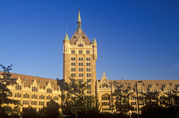 Naklejka premium Exterior of New York State University, Albany, NY