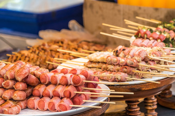 Cooked street food