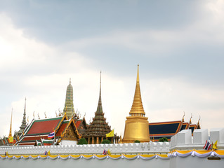 Grand Palace Emerald Temple in Bangkok Thailand