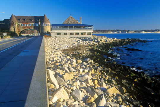 Narragansett Pier on Scenic Route 1S, RI