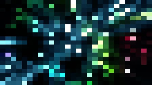 LCD screen pixels. Macro Shot Of Computer Screen, Pixels Texture. Abstract Blue Background. Close up LED Display With Color Shades  technology. Closeup Monitor. Pattern Wallpaper Illuminations.