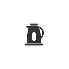 electric kettle icon. design element for illustration.
