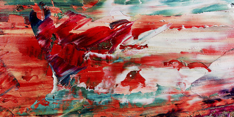 Colorful abstract background wallpaper. Modern motif visual art.  Mixtures of oil paint. Trendy...