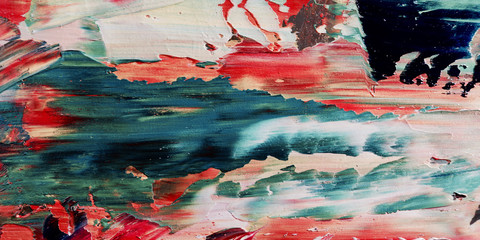 Colorful abstract background wallpaper. Modern motif visual art.  Mixtures of oil paint. Trendy...