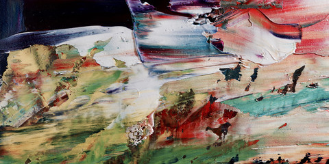 Colorful abstract background wallpaper. Modern motif visual art.  Mixtures of oil paint. Trendy...
