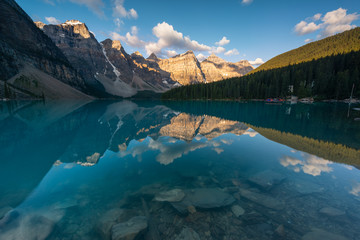 Lake Moraine, Banff National Park, Alberta, Canada