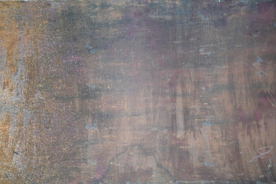 Background image of old metal sheet texture