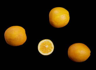 Oranges flying through the universe