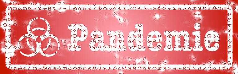 Stempel - Biogef&auml;hrdung - Pandemie